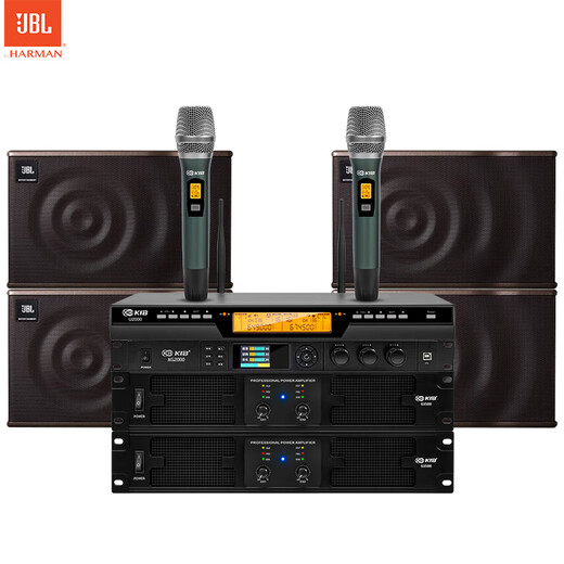 JBL MK12 professional conference room audio combination set, home KTV wall-mounted speakers, indoor stage performances, corporate training classrooms, store background music system equipment