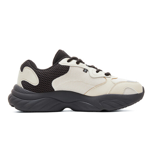 Peak Fat Shoes 2.0 Freizeitschuhe Herrenschuhe Herbst Retro erhöhte dicke Sohle Dad Schuhe Schwarze Turnschuhe DE440371