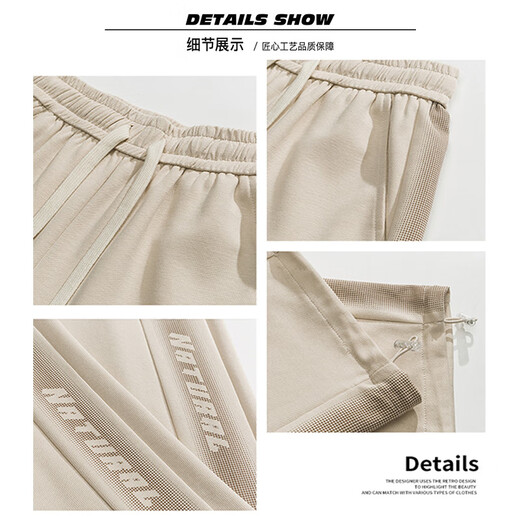 NASA BASE American trendy brand pants for men and women, autumn and winter loose sports straight trousers, teen little devil casual pants for men, black (BA21) 2XL (weight 150-170)