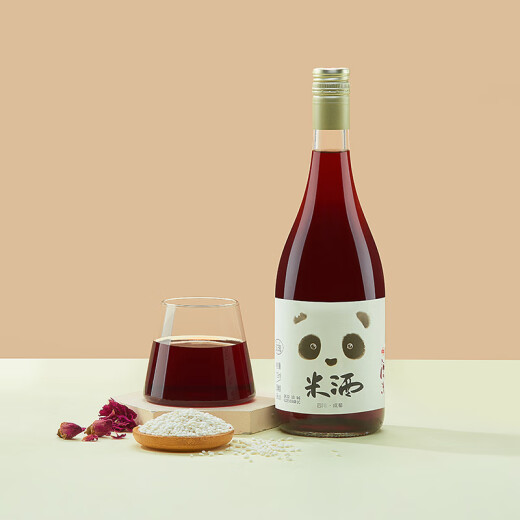 成都理工成都川红锦桂花玫瑰米酒果酒糯米酒微醺低度微醺6度女士酒0脂果味 719ml桂花清米酒