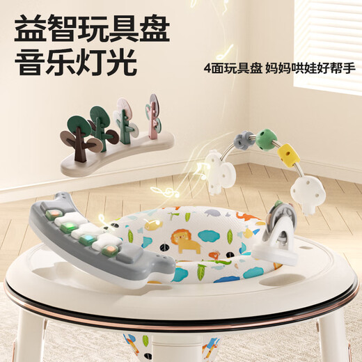 ANGI BABY婴儿学步车婴儿2025款防侧翻宝宝学步车多功能手推车