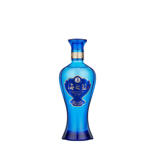 Yanghe Haizhilan 42 degrés 480 ml Bouteille simple et riche vin blanc arôme (arrêt vintage)