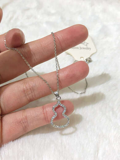 DRJEFUN fashionable exquisite luxury light luxury elegant tanzanite necklace inlaid with colored gemstones diamond pendant heavy industry retro circle