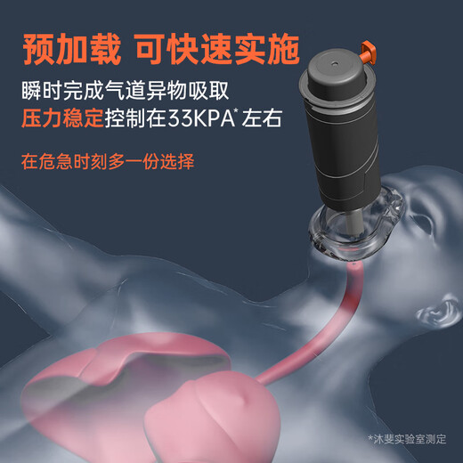 朔茂（sonmol）海姆立克防噎仪 急救器咽喉部负压急救吸引器自动便携08VS