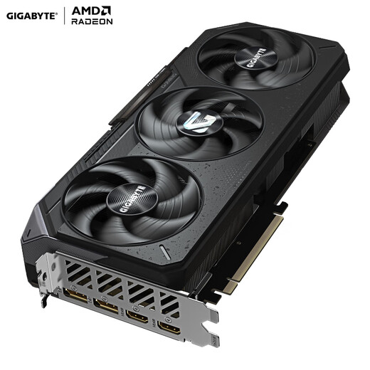 Tarjeta gráfica Gigabyte trifásica sin intereses RX 9070/XT Magic Eagle/Xiaodiao computadora de escritorio Diseño de renderizado AI tarjeta gráfica para juegos de deportes electrónicos pantalla independiente RX9070XT GAMING OC 16G Magic Eagle