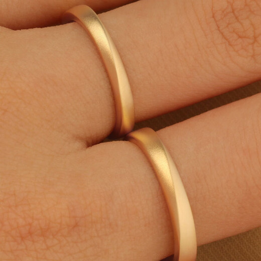 Key to True Love <Endless Love> Möbius Band 18K Gold Couple Ring Diamond Ring Wedding Ring Engraving Customized 18K Gold Women's Style Customization cycle 7 working days/Delivery date will be negotiated