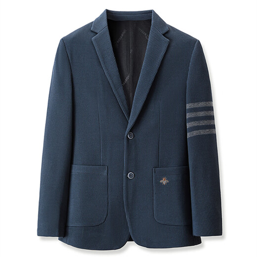 Lilan Men's Business Men's Casual Suit Jacket Men's Casual Uniform Uniform Wool Small Suit 2024 New Black 2305 XL 180