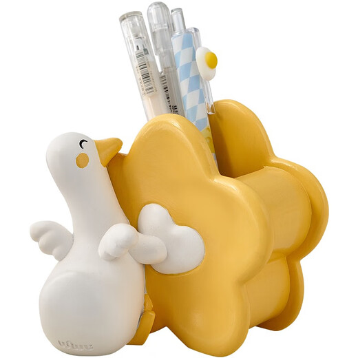 Créatif Styl Holder Office Office Desktop Decoration mignon ornements de canard joie