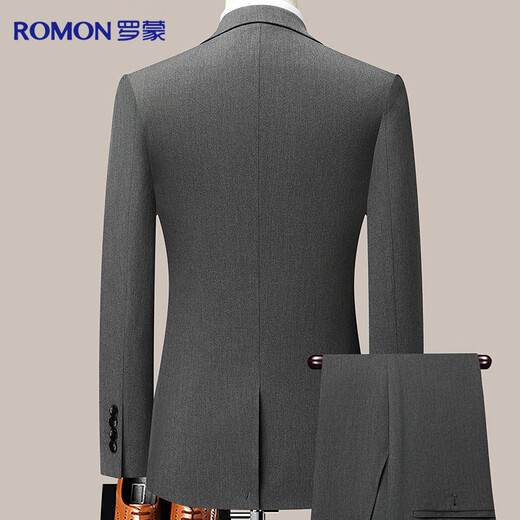 Luo Meng suit men's business professional formal wear casual slim suit workwear groomsmen groom wedding dress men's clothing