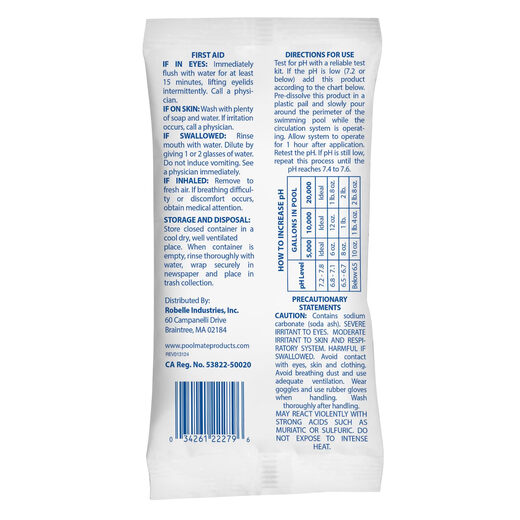 
Pool Mate 12201B02 pH Up for pool 1 lb 2 pack