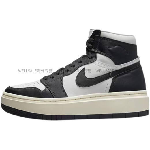 Nike AirJordan1ElevateHighAJ1 high top thick sole retro basketball shoes for women DN3253-100 patent leather white FB9894-100 36.5
