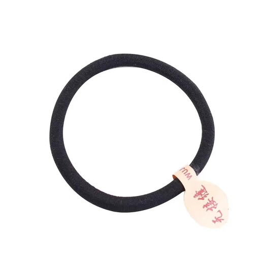 Black label seamless hair tie 0.6 bold and thickened high elastic rubber band hair rope simple headband durable and seamless 30 pieces seamless upgrade high elastic and durable/