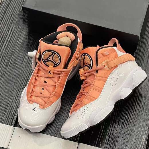 Nike (NIKE) basketball shoes women's shoes spring new Air Jordan 6 Rings practical AJ6 sports shoes breathable casual shoes DM8963-801 36.5