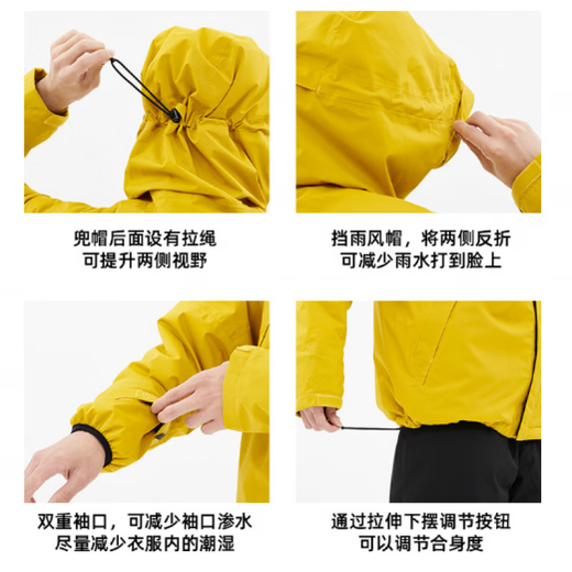 达亿瓦（DAIWA）/23款秋冬防寒防水钓鱼服冲锋衣DW-3523衣服裤子套装垂钓 黑色 XL