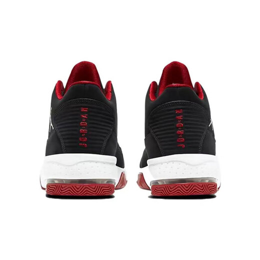 
Nike (NIKE) basketball shoes men's shoes 2025 summer new JORDAN MAX AURA 2 shock-cushioning wear-resistant sports casual shoes CK6636-016 black and red 40