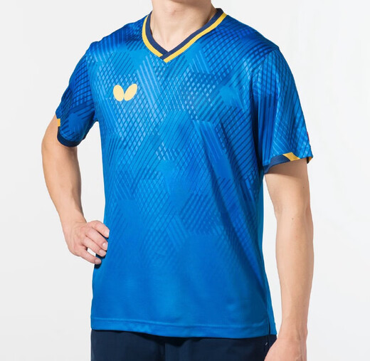 Butterfly jersey 24-year new table tennis uniform Lin Yunru same style BWH841 short-sleeved sports training round neck BWH841-04 Green M