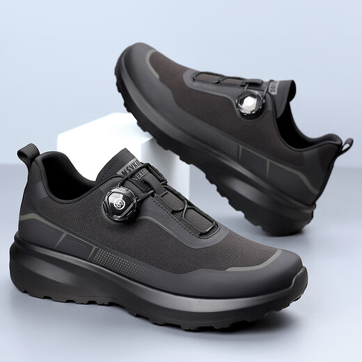 CAOTU light luxury men's shoes for spring and summer new style non-slip hiking hiking shoes for men outdoor sports casual shoes for men running shoes for men 3527 black 39 leather shoes size