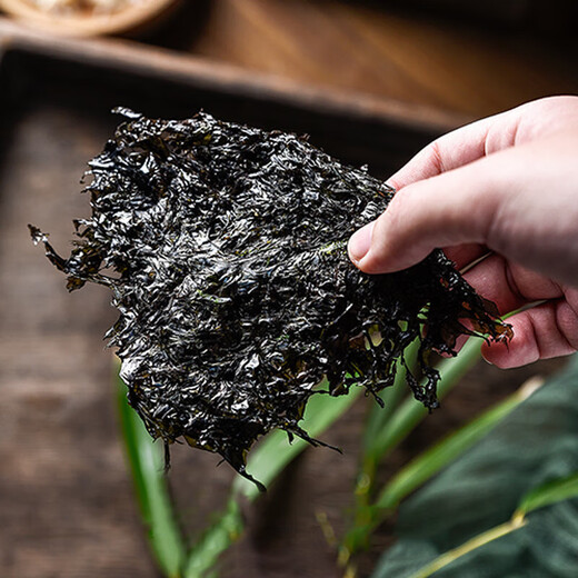 正宗霞浦免洗紫菜无沙无料包干货头水紫菜新鲜蛋花汤煲汤商用 圆饼紫菜【8g*3包】