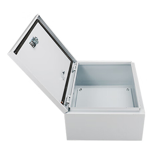 GCDQCN foundation box distribution box meter box power box outdoor waterproof household surface-mounted strong current control box 300.400.200 light white in stock