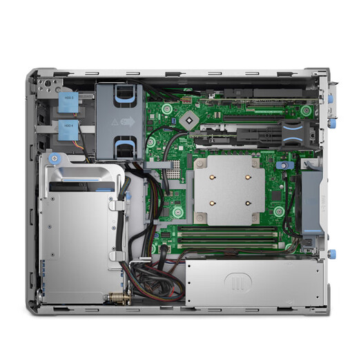 戴尔（DELL）T40/T140/T150/T160/T360 中小型塔式存储服务器主机台式电脑linux主机定制 T160【至强E-2468 8核2.6G】 64G/960G/3*8T企/H755/