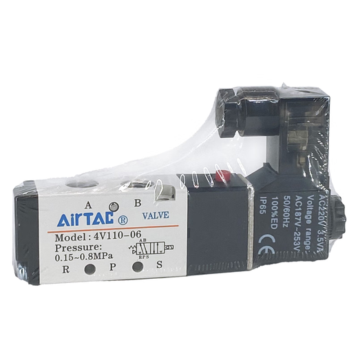 Соленоидный клапан AIRTAC 4V100 Series 4V12006B может быть настроен