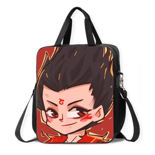 Zhizhou Nezha Devil Child que viene al mundo Q Versión Q Tutor de tutas de loto Tutoring Bag Tutoring Tutoring Bag Cosas de archivo Clasificación de archivos Bolsa impermeable y resistente a la suciedad Bolsa de Tutoring Waterproof y Tutoring Tutoring de Tutoring de Tutoring de Tutoring.