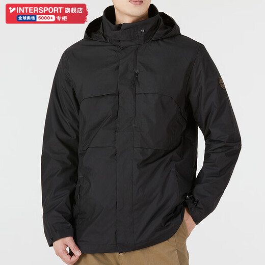 添柏岚（Timberland）外套男2024冬季新款户外梭织连帽运动夹克A62FH001 A695W001 S
