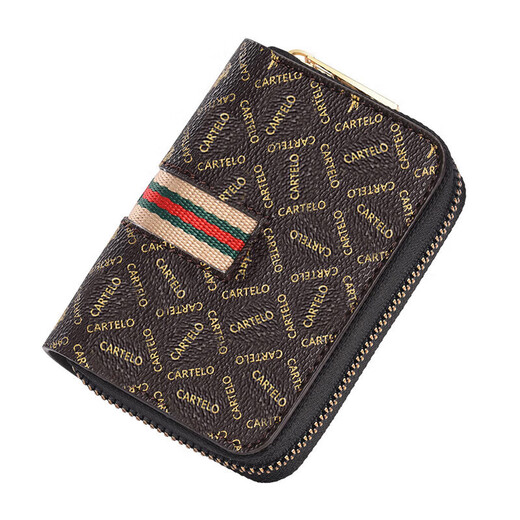 Kadile crocodile card bag for men and women casual large capacity lightweight small multifunctional bank card clip for women anti-demagnetization card cover driver's license style six