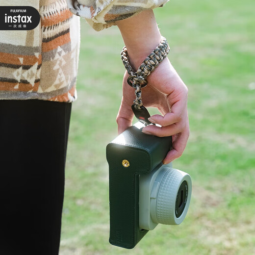 Fuji (FUJIFILM) instax instant wide400 300 one-time imaging retro camera WIDEEVO upgraded birthday gift WIDE 400 grass green (ready in stock) official standard
