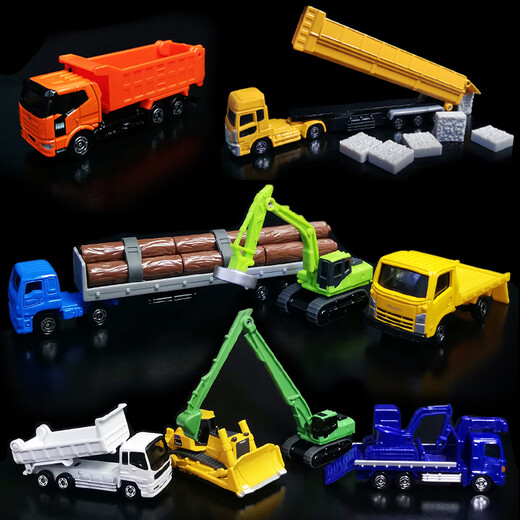 Tomica Alloy Car Model Childy Toy Car Model TELEGING TEILY TRAVE LKW TRANDS LKW CRANE 025 HITACHI LADEN BAVATOR ENGINEERING Fahrzeug 15826