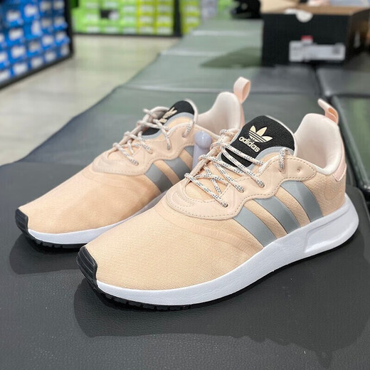 Adidas lässige Schuhe Frauenschuhe 2025 Sommer neuer Clover Sneakers Mesh atmungsfreie leichte Laufschuhe FV9221 Orange Pink 35.5