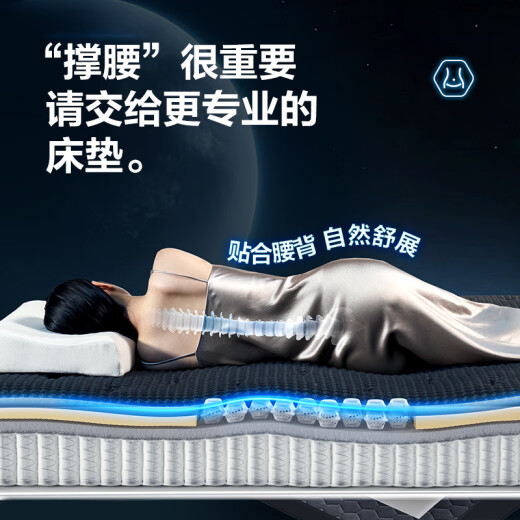 Gu Jiajia Home [Serie Zhihui] 3D Supporting Max Natural Ltax Mattress 1098 90.DK.M1098-1.8x2.0