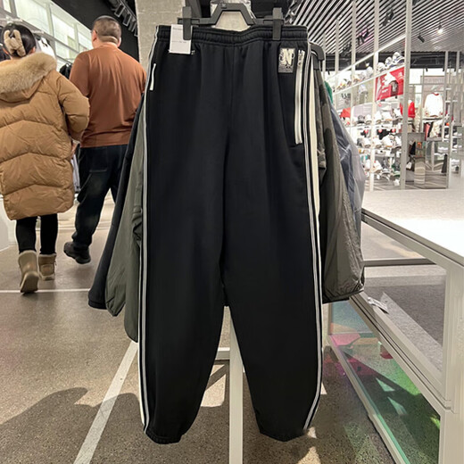
Nike (NIKE) sweatpants men's pants 2025 summer new casual pants plus velvet warm trousers small feet trousers HJ3884-010 HJ3884-010 Black plus velvet S