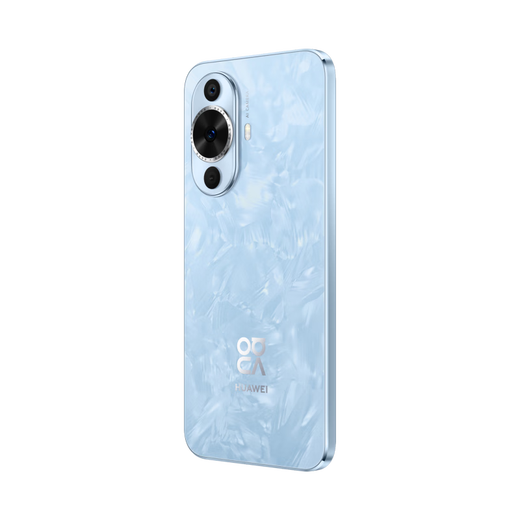 Huawei (Huawei) Nova 12 Vitality Edition 6.88 mm de pantalla recta de moda ultra delgada 60 millones de ángulo ultra ancho 256 GB de hielo y nieve azul inteligente Hongmeng Hongmeng