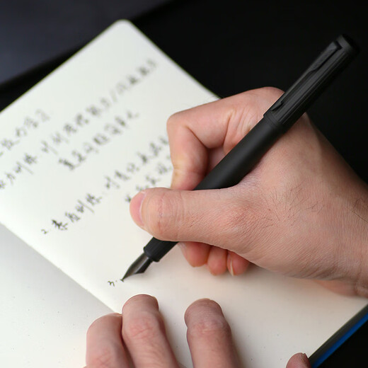 PARKER High-End Fountain Pen Business Office Gift Birthday Gift Customized Set Elite Core Black Clip Ink Pen Wooden Gift Box