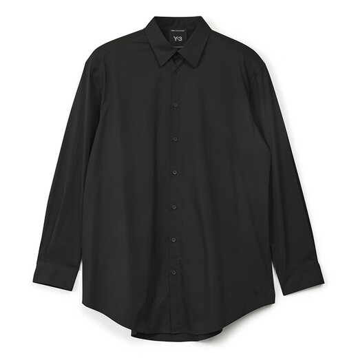 Y-3 [Muss für Reisen] Y3 Herrenhemden, Männer und Frauen gleiche gedruckte lässige Hemden 51JE9274 Schwarz XS