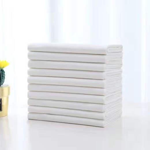 Raft core pure cotton diaper newborn baby can be washed, absorbent, breathable, knitted meson, a type of absorbent water, mix and match 10 pieces (free diaper buckle) 1 piece pack width 40x length 45cm (fabric)