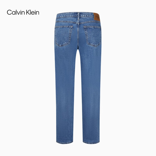 Calvin Kleinjeans [Réplica de la serie 90] 25 Men y mujeres de primavera y verano Mismo modelo CK Jeans rectos RETRO 4RB701G U1W-Denim Light Blue 31