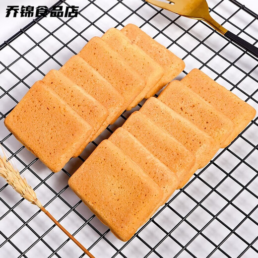 胖东来品质干烙饼干 鸡蛋煎饼早餐休闲零食品小吃夜宵 400g*1箱约 干烙795g约47包