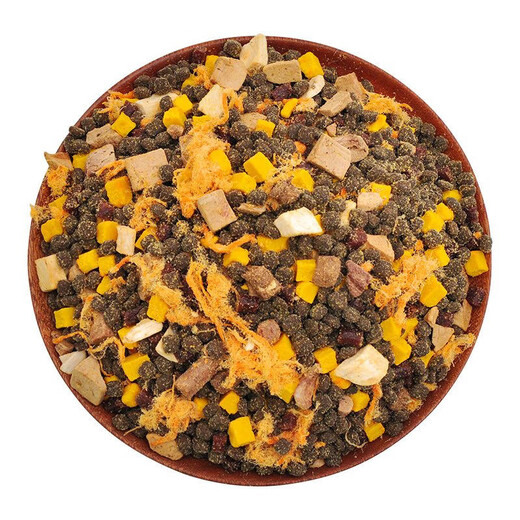 Pet's Fresh Freeze-Dried Grain-Free Dog Food Puppy Dog Food Freeze-Dried Chicken Adult Dog Freeze-Dried Grain-Free Dog Food Teddy Pomeranian Half freeze-dried and half food (refundable if you don't eat it) 5 Jin Jin is equal to 0.5 kg (full Jin Jin is equal to 0.5 kg)