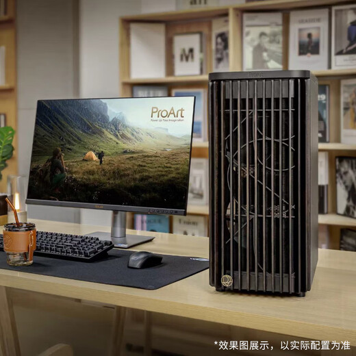 ASUS Creative Country PA401 chassis i5-14600KF 14900KF 285K supports 5080 5090D transition computer host AI rendering assembly computer desktop computer configuration three i9-14900KF/32G/no graphics card