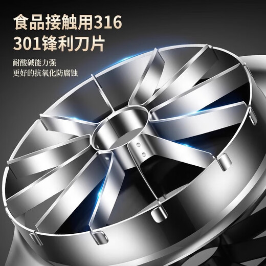 CM live316 stainless steel apple slicer multi-functional household core remover artifact fruit cutting apple artifact 316 steel apple slicer (12 points)