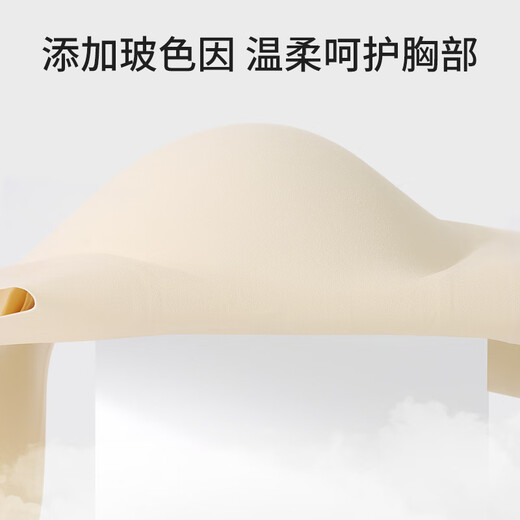 Duoduo Cotton Duoduo Cotton Underwear Brains de chalecos para mujeres sin anillos de acero. Recoge los senos secundarios sin trazas con sujetador de verano de verano de verano gris blanco - nuevo modelo XL (adecuado para aproximadamente 115-130 Jin [Jin iguala 0.5 kg])