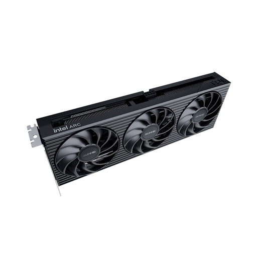 蓝戟intel Arc B570 Tri 10G 2600MHz GDDR6 OC 游戏显卡设计视频剪辑台式电脑显卡