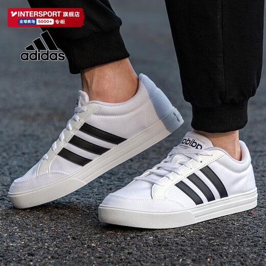 阿迪达斯 （adidas）官网官方男鞋 2025夏季新款运动鞋低帮休闲鞋潮流时尚小白鞋轻便 AW3889/经典款/夏季上新/店长推 40 6.5