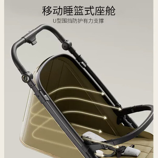 DearMom stroller Rome holiday two-way foldable seats and lying lightweight high landscape with shock absorbing trolley Max