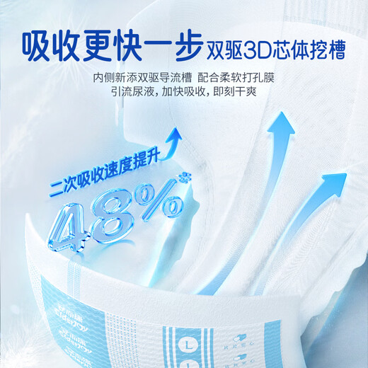 Elderjoy comfortable and dry adult diapers M80 pieces, hip size 80-105cm, adult diapers, skin-friendly for the elderly