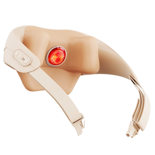 Philips (PHILIPS) small solar cervical vertebra massager shoulder neck waist back hot compress massager trapezoidal muscle massage shawl gift for parents' birthday gift for boyfriend and girlfriend 3206N white