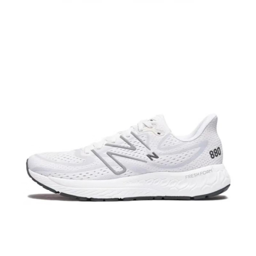 New Balance NB FRESH FOAM Silver Men's Breathable Cachured Running Carry Running Shoes M880W13 Men M880W13 42