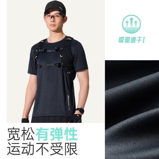 安踏轻风T丨速干运动短袖t恤男士夏季薄款吸湿透气健身跑步训练服上衣